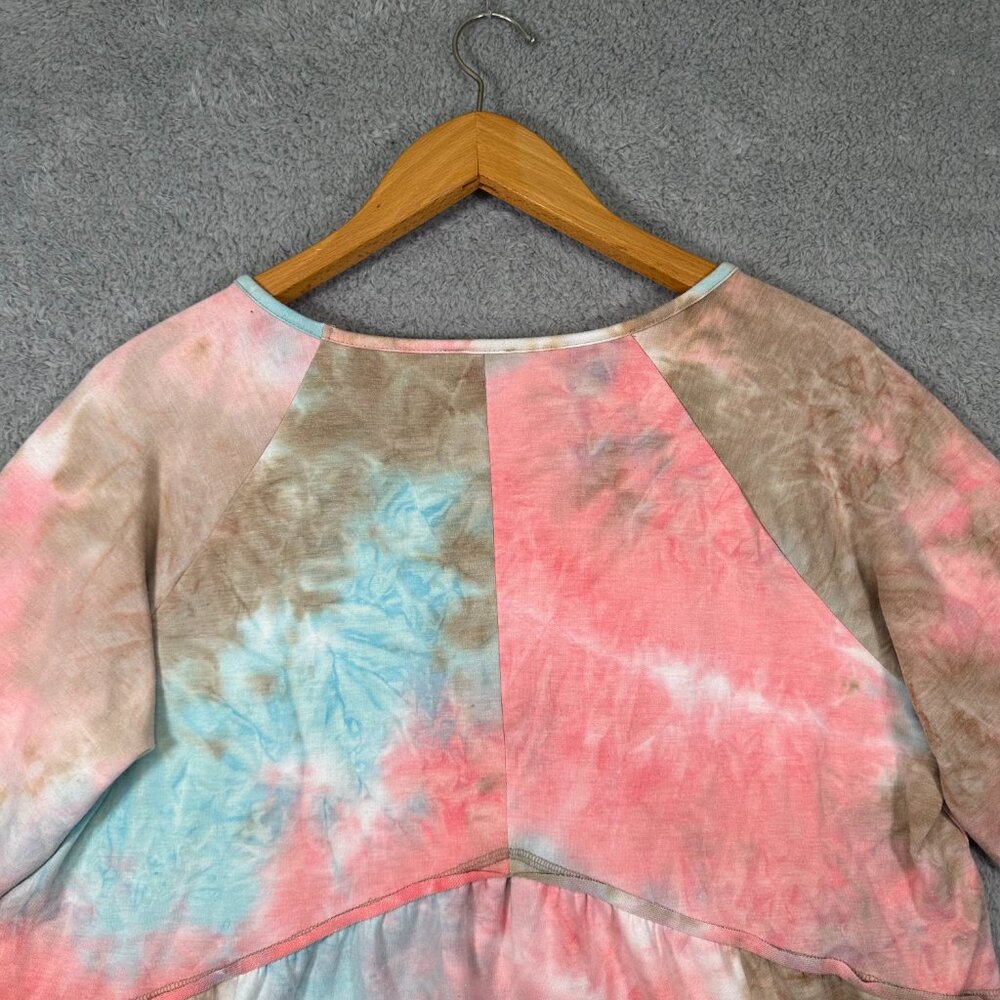 Ava James‎ Womens Tie Dye Top Size 1x - Picture 4 of 10